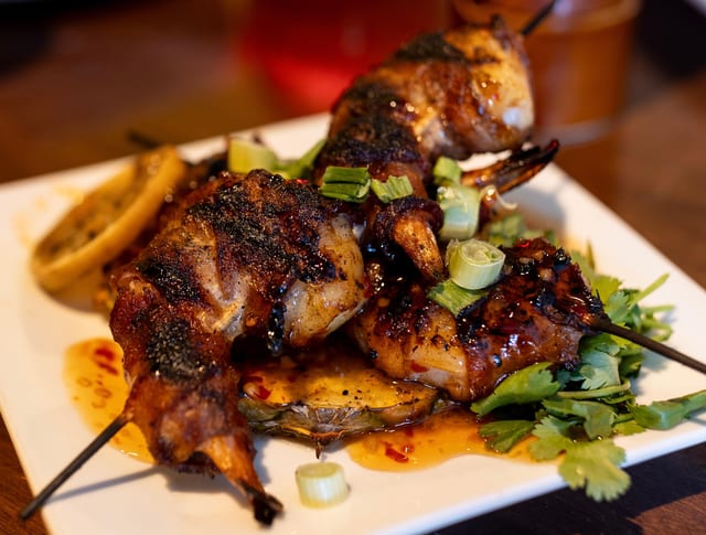 Bacon Wrapped Shrimp Skewers (GF)