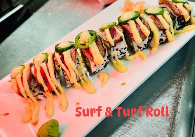 SHRIMP & AHI ROLL