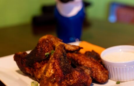 Jerk style wings